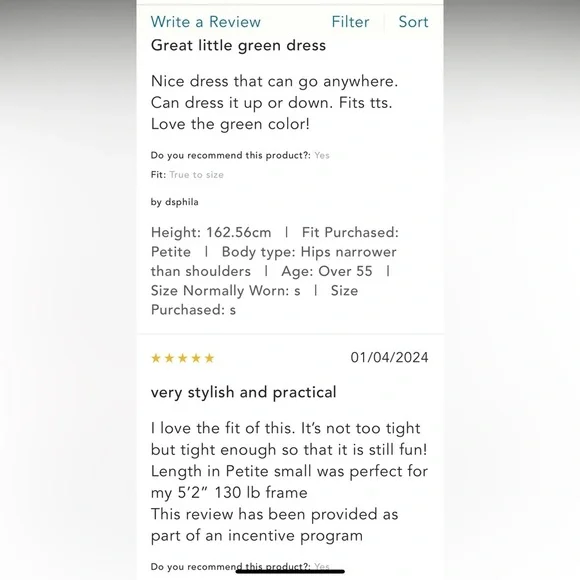 Anthropologie NWT Mock-Neck Mini Dress size XSP. - Picture 16 of 16